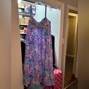 NWT LILLY PULITZER COTTON MIDI DRESS
